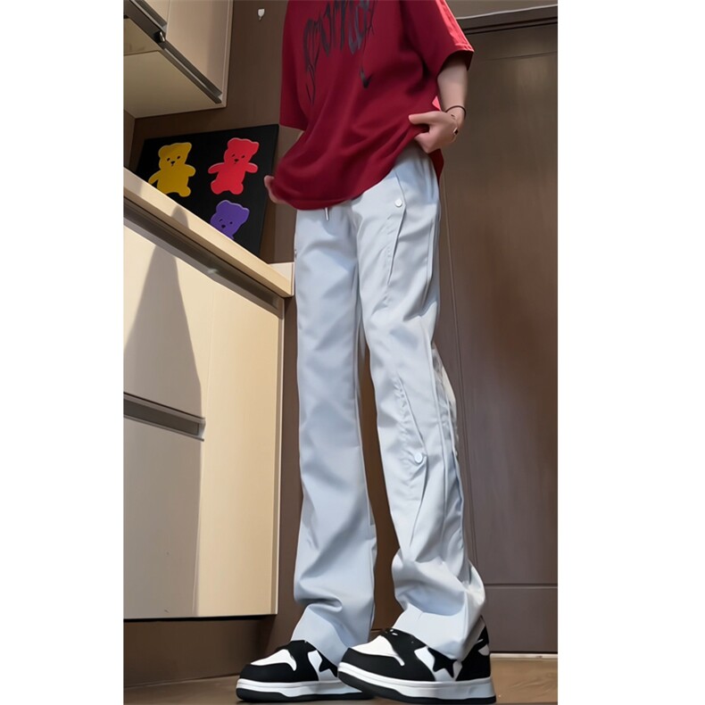 夏季冰丝速干冲锋裤美式潮流微喇休闲裤AK682-P55,男装休闲裤,电商A337