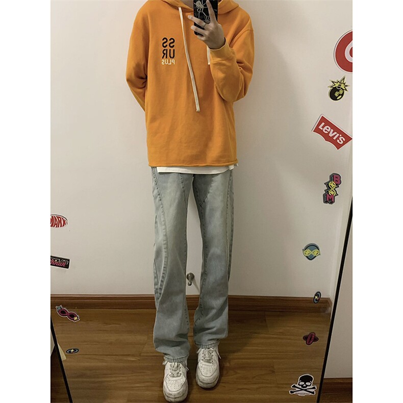 B221美式ins高街暗黑小众个性铆钉小脚牛仔裤LK23142-P65控88,男装牛仔裤,电商B221