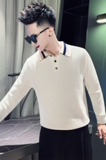 M93015-P68控98秋冬季POLO领毛衣男潮流时尚POLO领毛针织衫，男装针织衫/毛衣，电商A368