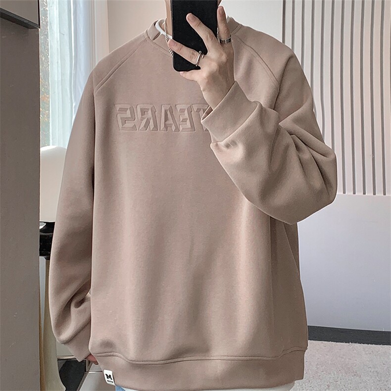 开春新款假两件卫衣男款美式外套小众设计春秋装MY02310-P58,男装卫衣,星座308B-2