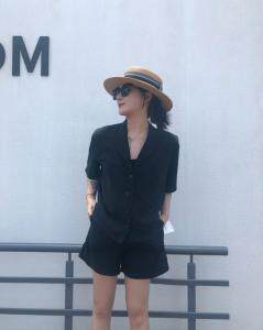 套装，女装职业装，橙色恋人