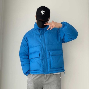 D1166-P225控300新款冬季标80绒高品质羽绒服男宽松时尚面包服图片