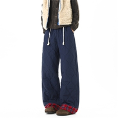 【现货】XZ612-K232-P65冬季棉裤葫芦纹压线加绒防水滑雪裤防风裤，男装棉裤，星座612