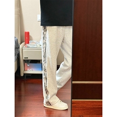迷彩条纹裤子男春秋美式百搭卫裤直筒休闲运动长裤K176HH-特P38，男装休闲裤，星座1007（原301D）