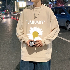 M18073-P45加绒款-P65半高领毛衣男士大码针织衫男毛线衣男，男装针织衫/毛衣，电商A040