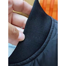 (网图)棒球领棉服菱形格薄棉百搭薄款棉衣棉外套313B-JK9858-P110，男装棉衣，星座313B