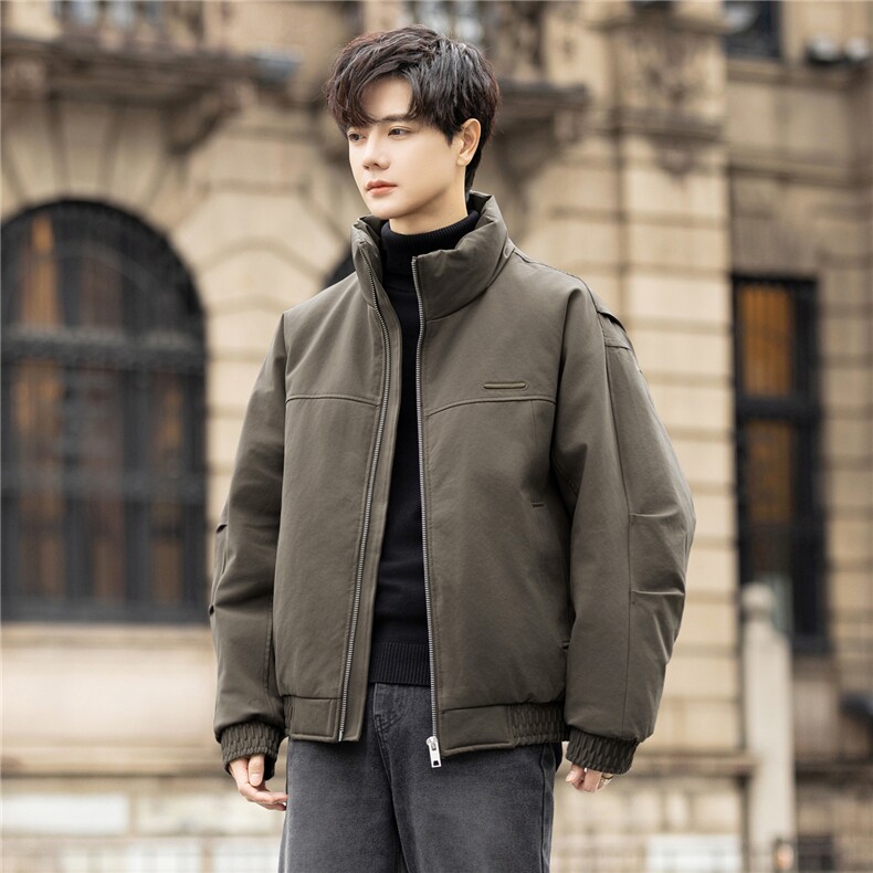 新标90男士简约立领羽绒服上衣外套潮百搭A329-YR2556-P245,男装羽绒服,电商A329