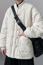 8XL-M特大码风男棉衣加厚唐装男中式棉服立领棉服MY1701P120，男装棉衣，电商D206-1