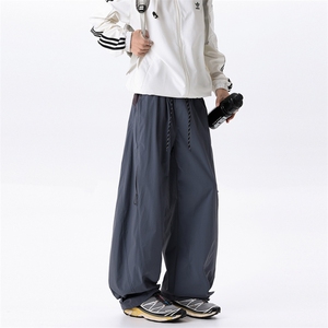 春季新款现货男女同款直筒休闲裤DSA157B-K2618-P50图片