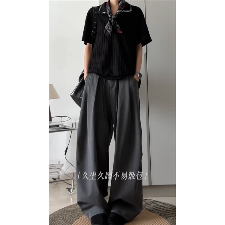 宽松纯色西裤男长裤A51-P45,男装西裤,电商D312