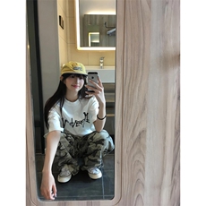 【网图有货】迷彩工装裤阔腿美式复古hiphop裤子高街8265LL-特P48，男装工装外套，星座1007（原301D）