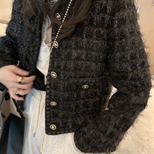 羽毛小香风开衫，其它，XTZ style