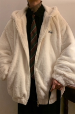 冬季加厚休闲金丝绒开衫连帽夹克男大码保暖外套J676-特P90控148，男装夹克，电商A001