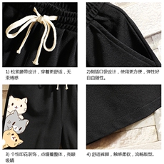MK37164-P15冰丝短裤男士大码宽松休闲五分裤男运动中裤砖墙挂拍，男装休闲裤，电商A040A
