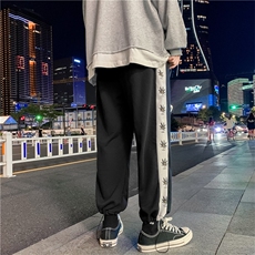 男新款日系针织潮流收脚裤子运动休闲714-1-M002，男装休闲裤，星座1404-3