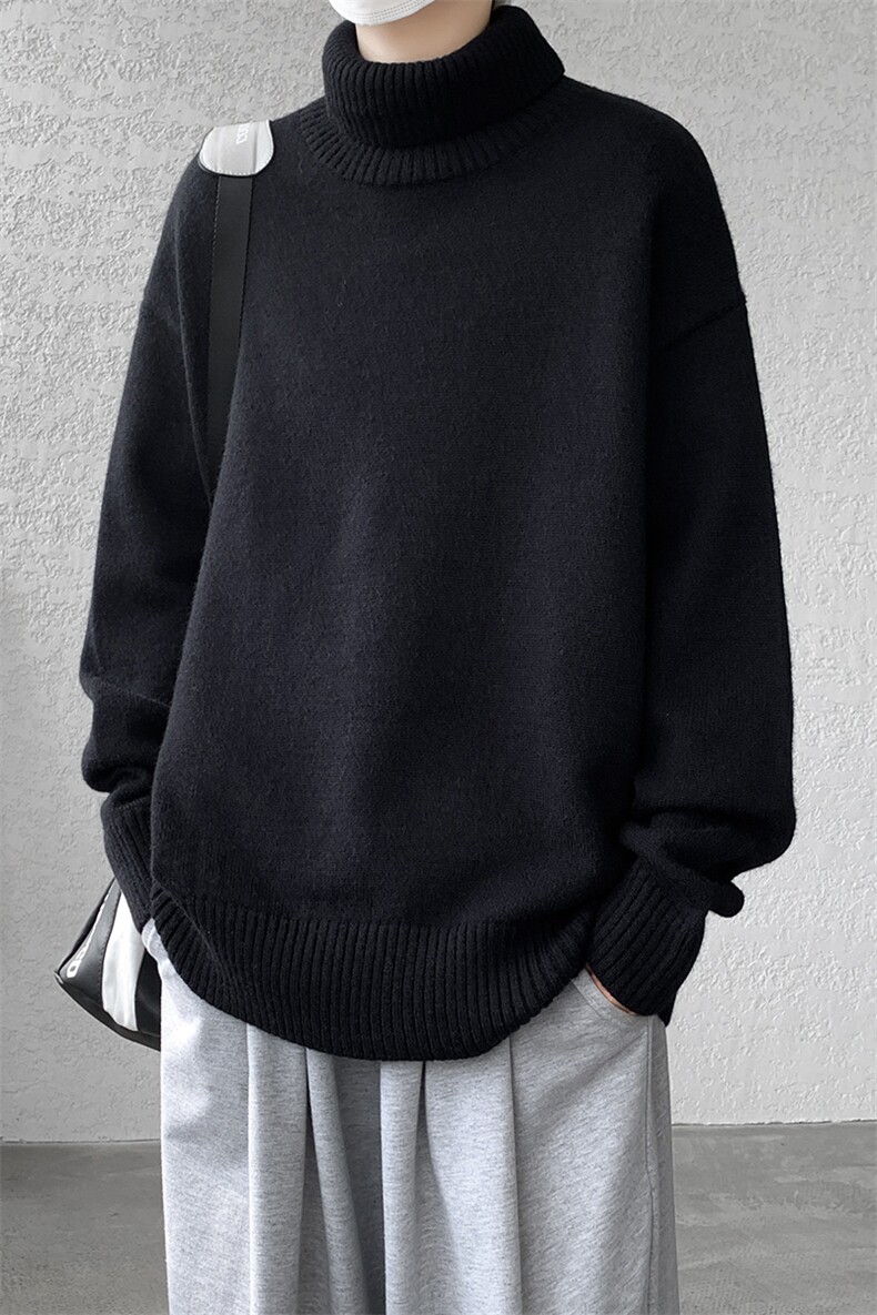 8XL-M神款搭配！！！特大码高领毛衣男打底衫百搭内搭MY1214P45,男装针织衫/毛衣,电商D206-1