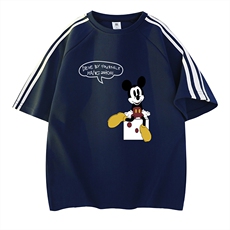 藏青拼白织带
