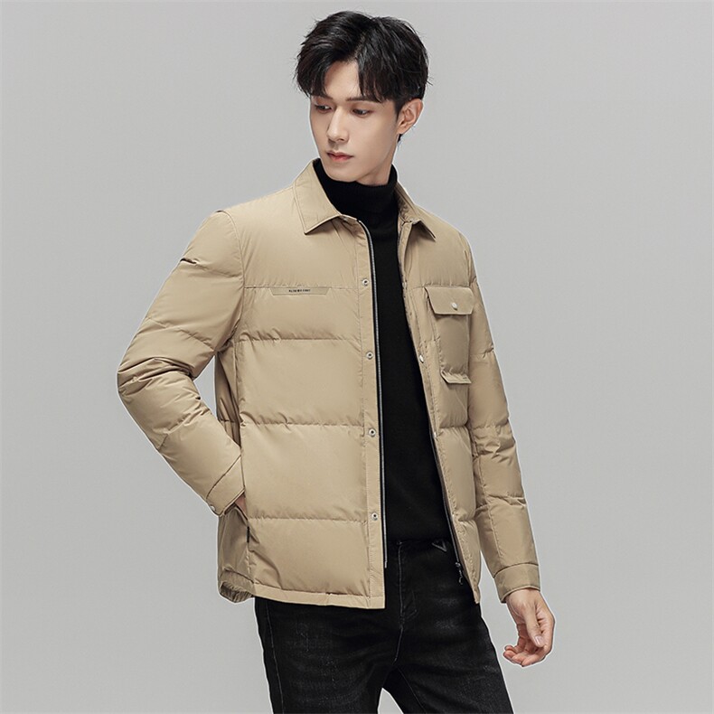 CH8626钱塘2020-2冬季新款商务休闲简约中年男士羽绒服P250,男装羽绒服,钱塘207-2