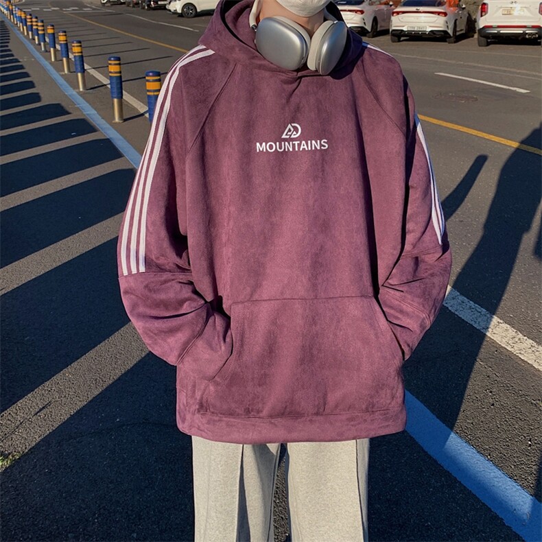 2024美式复古宽松连帽织带麂皮绒卫衣XZ301B-JB3002-p65,男装卫衣,星座301B