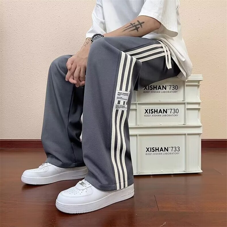 休闲男裤2024夏秋季新款潮流时尚男士长裤透气舒适男生裤K32/P55,男装休闲裤,星座506
