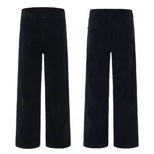 秋冬季美式水洗直筒加绒加厚 100棉XZ201-D1229常规P42 加绒P52图片