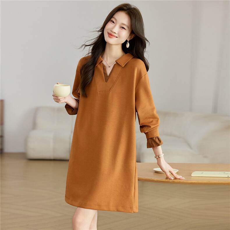2025年秋季卫衣裙，女装连衣裙，希欧阁