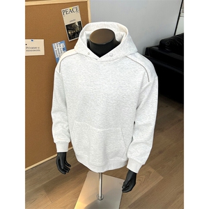特批P36无差价春cleanfit连帽卫衣男设计感拉链潮流时尚外套W5009图片