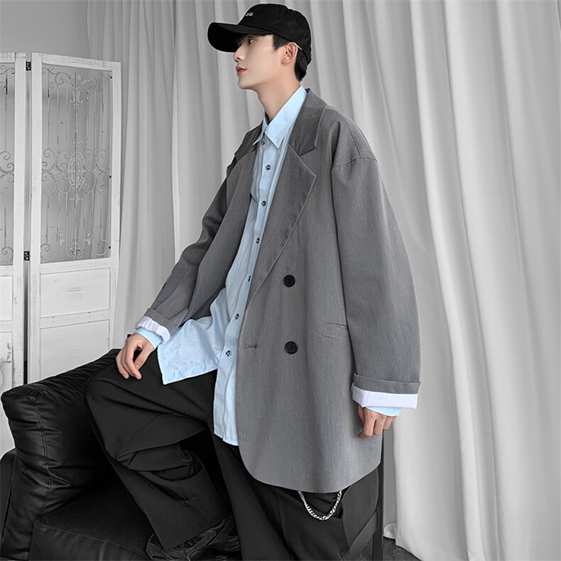 20年秋冬新款刺绣贴标大码西装外套已注册DS-B293-F759-P85,男装西服,电商A306