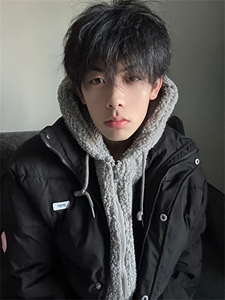 A292-P98 冬季棉服外套情侣男女假两件外套棉服连帽上衣图片