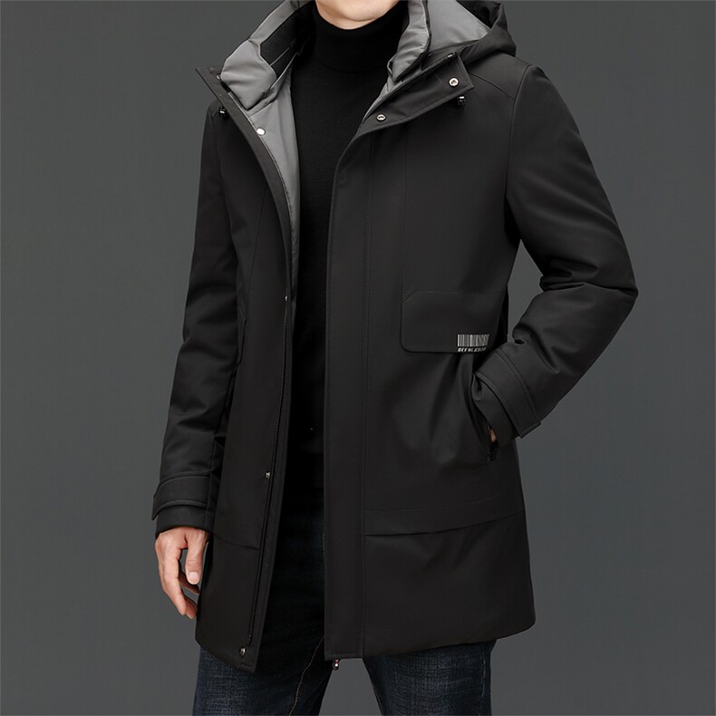 BZ80869钱塘2020-2新款中年男士连帽保暖羽绒服外套量大价优P308,男装羽绒服,钱塘207-2