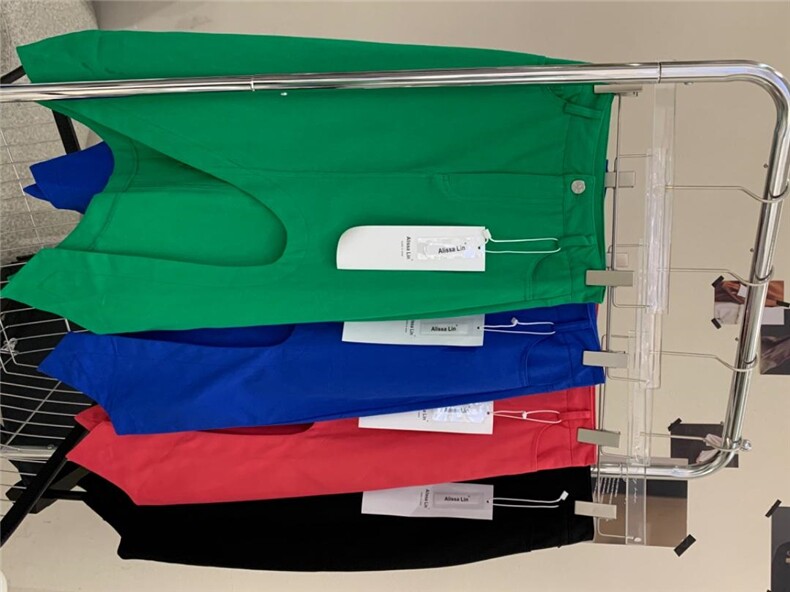 U型半裙纯透气高腰显瘦款，女装半身裙，Alissa Lin