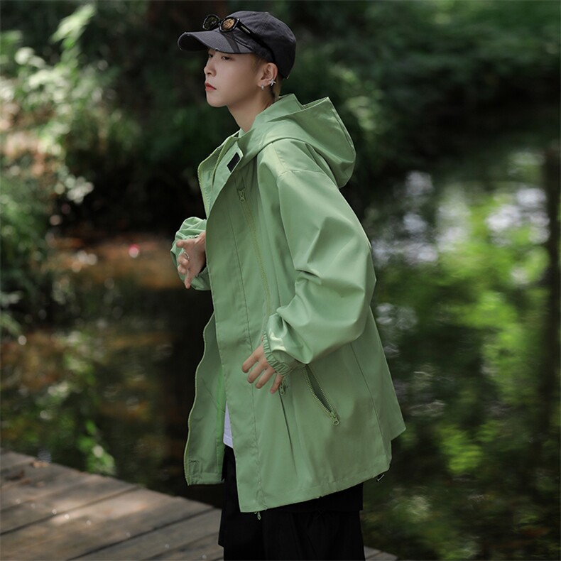 美式机能情侣冲锋衣外套男士新款防水防风户外夹克登山服CF45-P65,男装夹克,星座1008