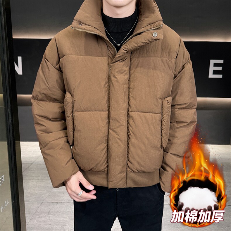现货立领棉衣男士美式加厚外套潮牌工装棉服M0817-P83,男装棉衣,星座308B-2