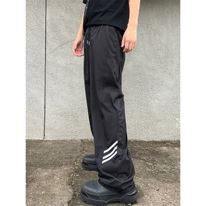 B221 美式ins街头hiphop休闲情侣宽松运动裤子 LK23117-P60 控78图片