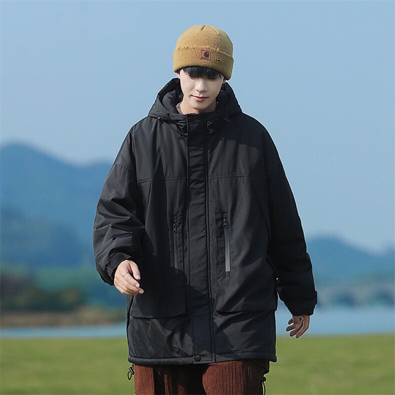 2023冬季新款cityboy大码大口袋羊羔毛棉衣M-5XHM22543-P110,男装棉衣,电商A022