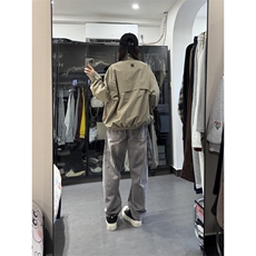C316JK5118P98秋装新款长袖夹克拼接撞色卡其外套情侣装，男装夹克，电商C316
