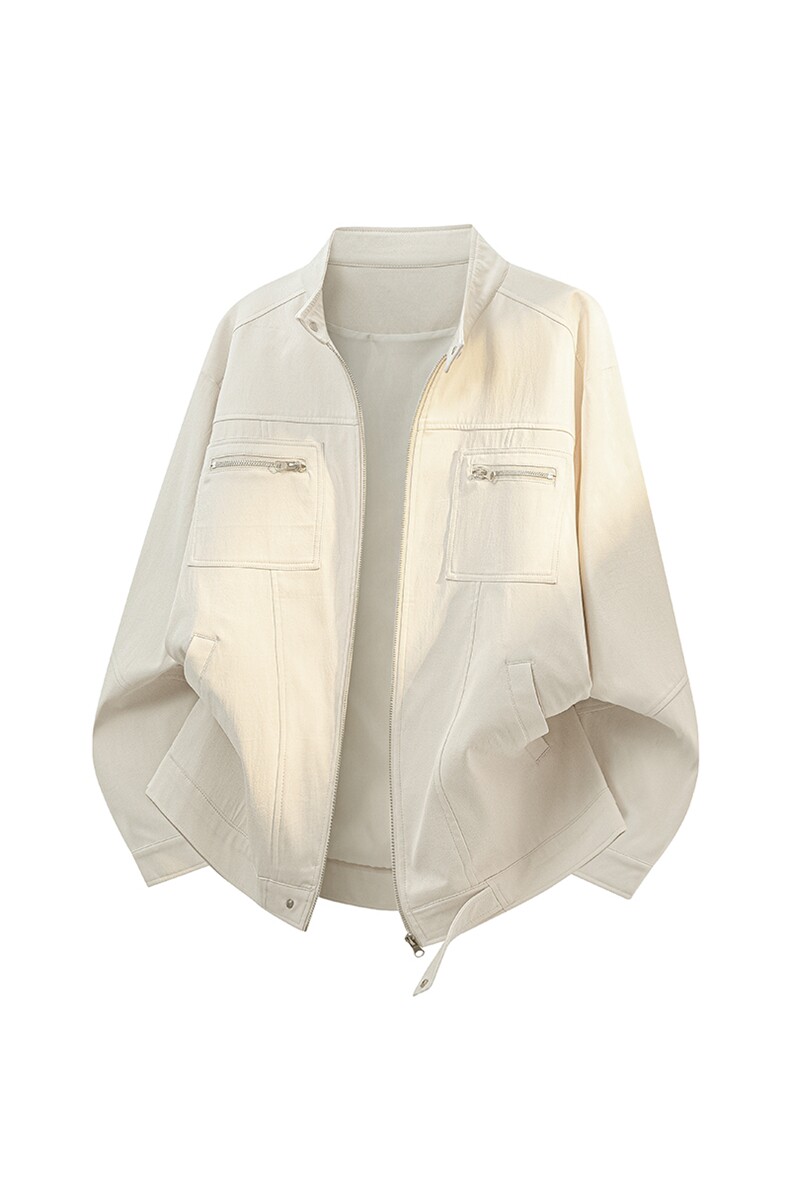 得物3D工装飞行夹克男秋季立领棒球服外套A436-1807-P80119,男装夹克,电商A436