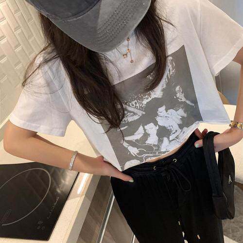 印花短t，女装，XTZ style
