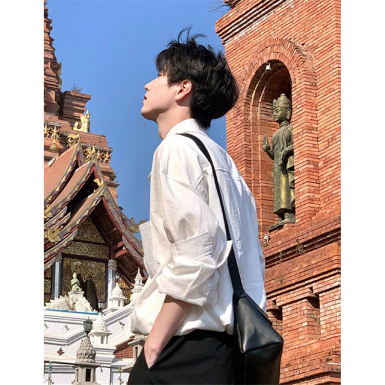文艺潮流男长袖纯色潮标准日系青春流行春季衬衫原宿时尚CX008,男装衬衫,星座1116A（原606A-3）