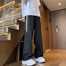 户外条纹伞兵裤男春季宽松休闲直筒冲锋裤子KX29，男装休闲裤，星座1116A-1（原606A）