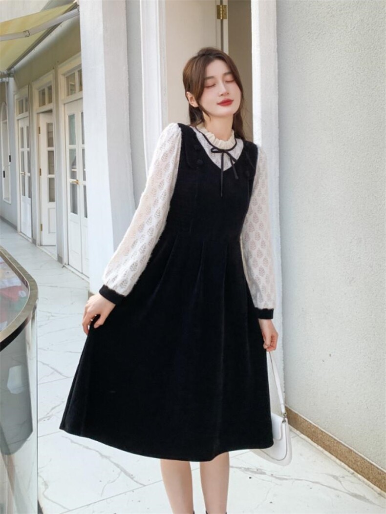 新款连衣裙，女装连衣裙，琴菲儿