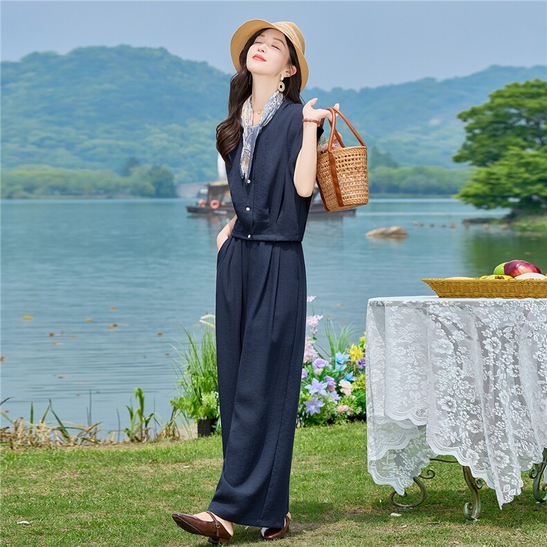 2026年夏季时尚气质休闲两件套,女装套装/套裙,依路服饰