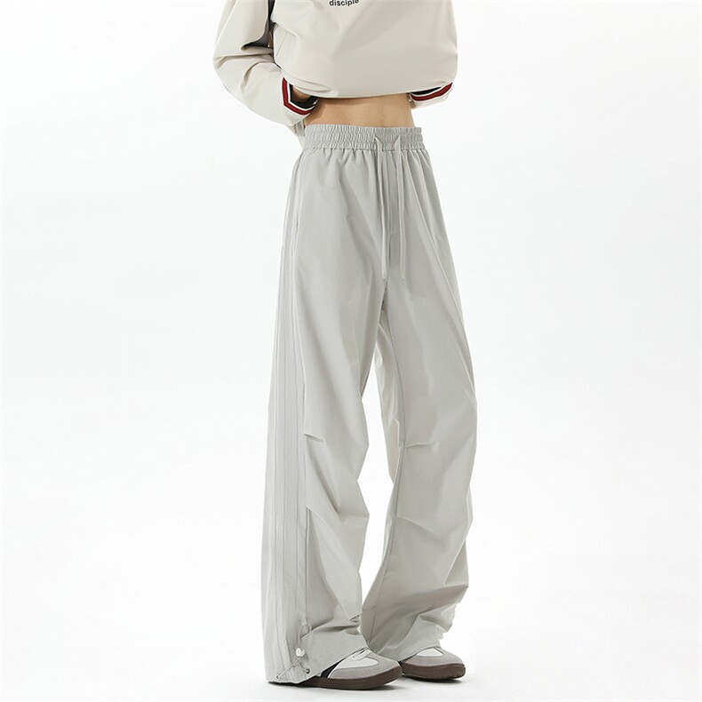 2026春季美式工装裤休闲打褶伞兵裤可束脚长裤C7049-TP3568，男装工装外套，电商A102