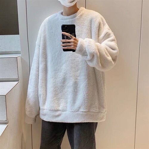男春季新款纯色卫衣外套F48P30图片