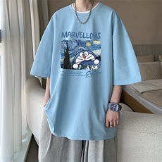 230g重磅纯棉短袖t恤男大码半袖半截袖DX17391-P20，男装T恤，电商A040