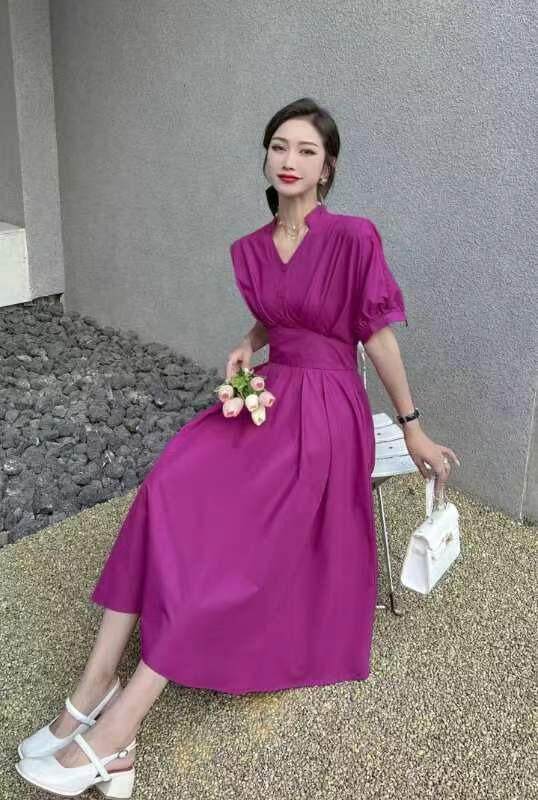 夏装新款连衣裙，女装连衣裙，迪蔓君翔