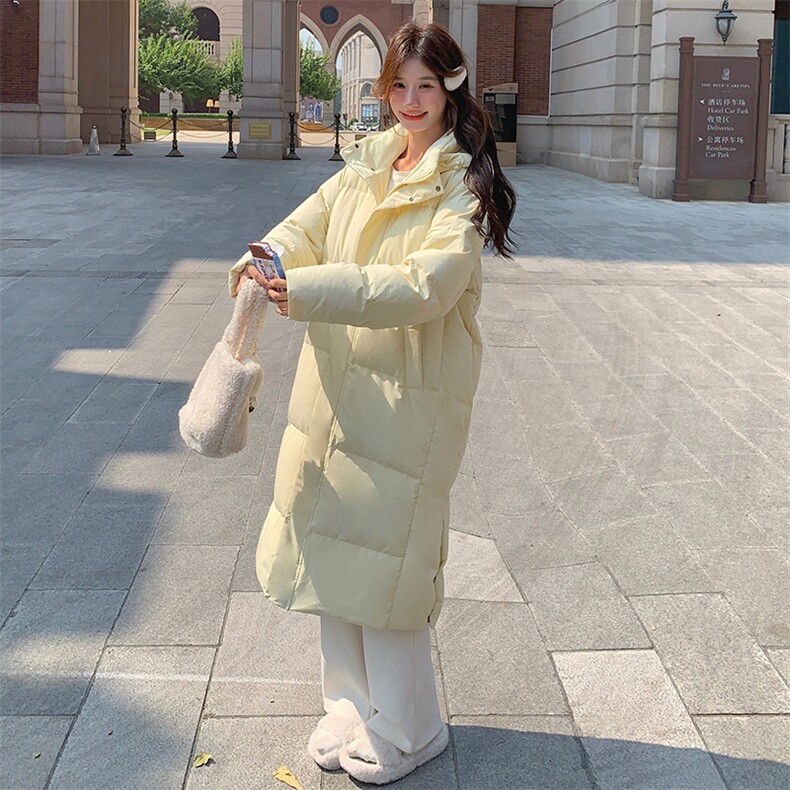 新款50绒黄色羽绒服2C309-8899P265K368,女装羽绒服,2C309