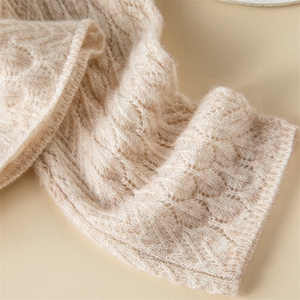 2024秋冬重工加厚绞花baby小山羊绒衫女半高领针织打底衫套头毛衣图片