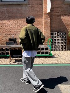 外套潮牌短款休闲翻领夹克男 JK21 P58图片
