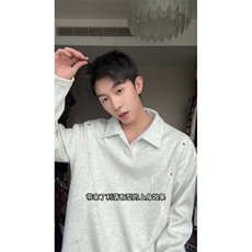 加绒加厚polo衫卫衣美式cleanft套头衫504-T504-特P28（加绒P33），男装Polo衫，星座504